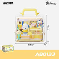 AREA-X Block Sanrio Fruity Manager AB0130 - AB0135 Gift Decoration Building Brick Toy