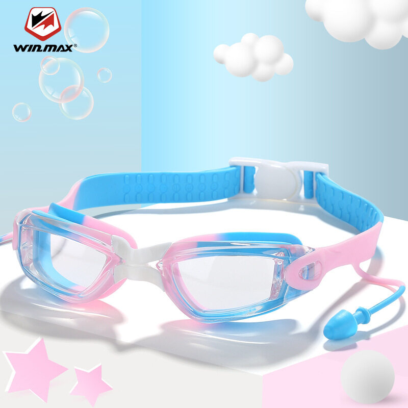 Winmax Kids Goggles for Kids Spec Bơi Goggle Goggle Kính bơi Goggles Boy