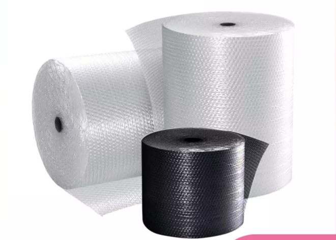 Bubble Wrap Air Bubble Wrap 10 Meter x 1m / 10 Meter x 0.5m (Transparent / Black colour) (SINGLE LAYER / DOUBLE LAYER)
