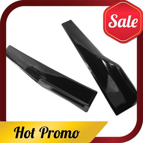 Car ABS Bumper Spoiler Rear Lip Side Skirt Extension Splitters Side