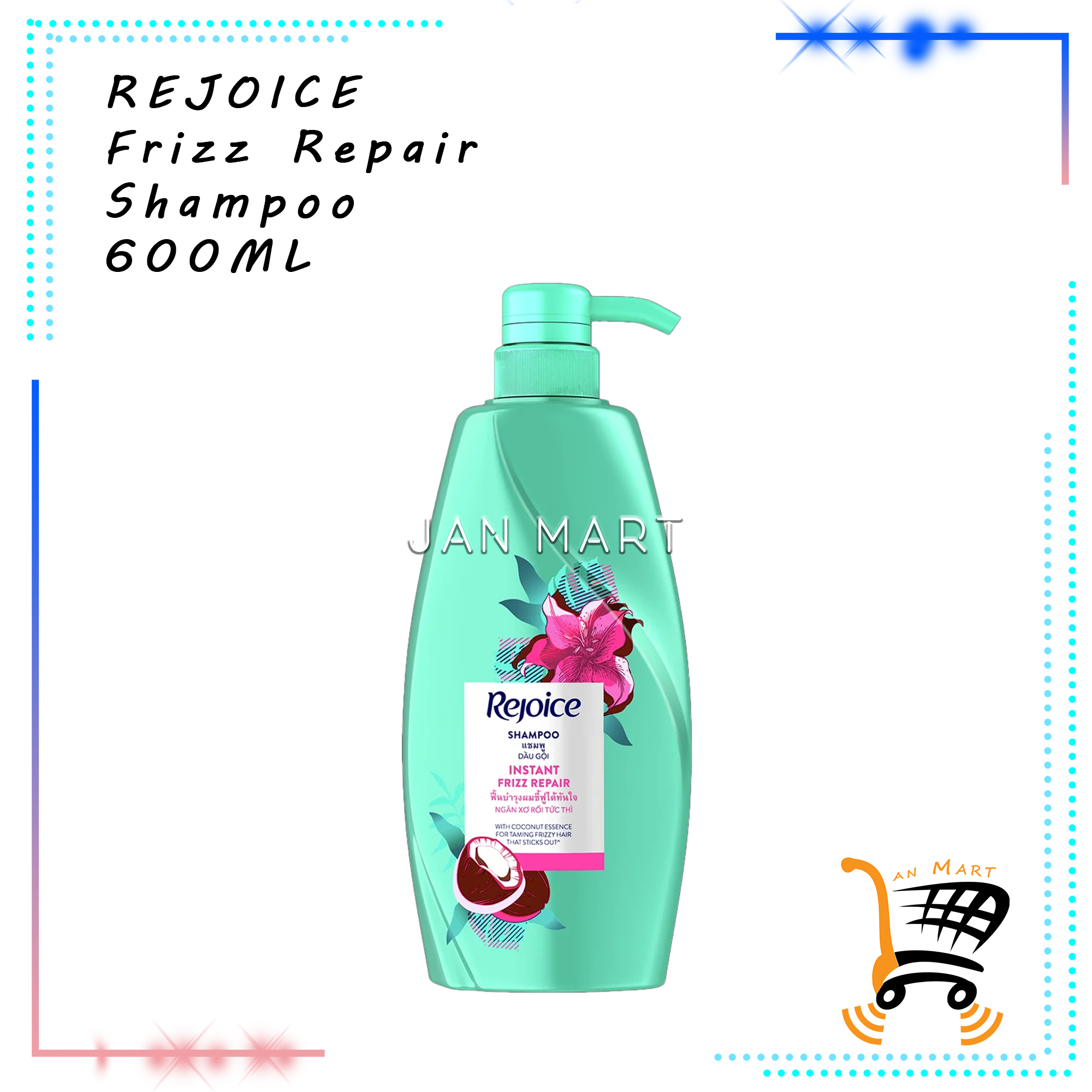 REJOICE Shampoo 600ML