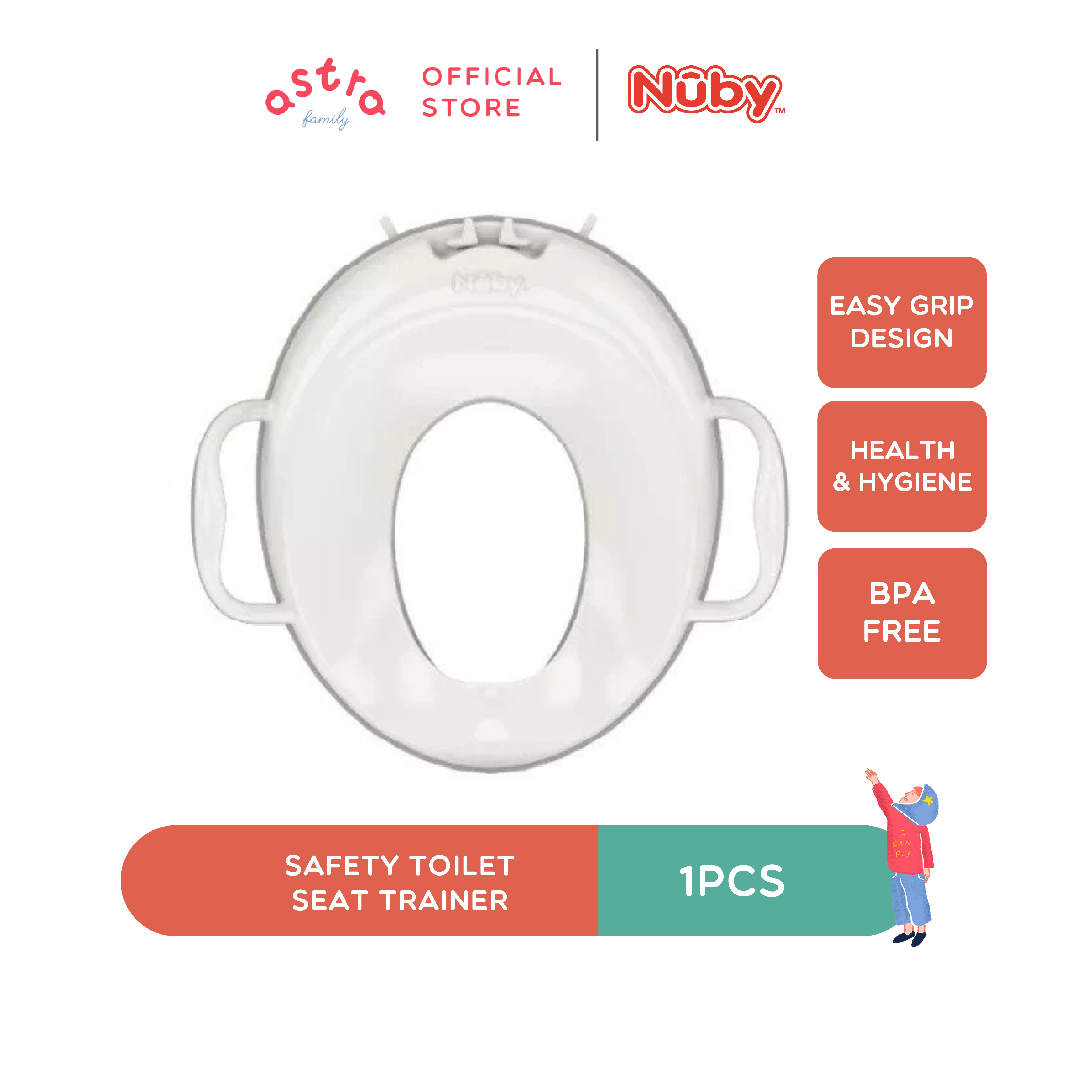 Nuby Safety Toilet Seat Trainer