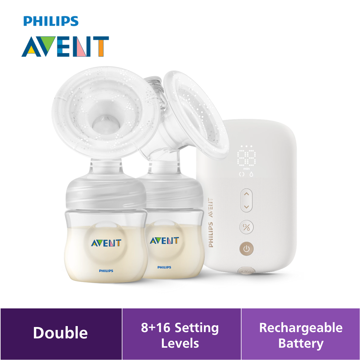 Philips Avent Double Electric Breast Pump SCF398/11