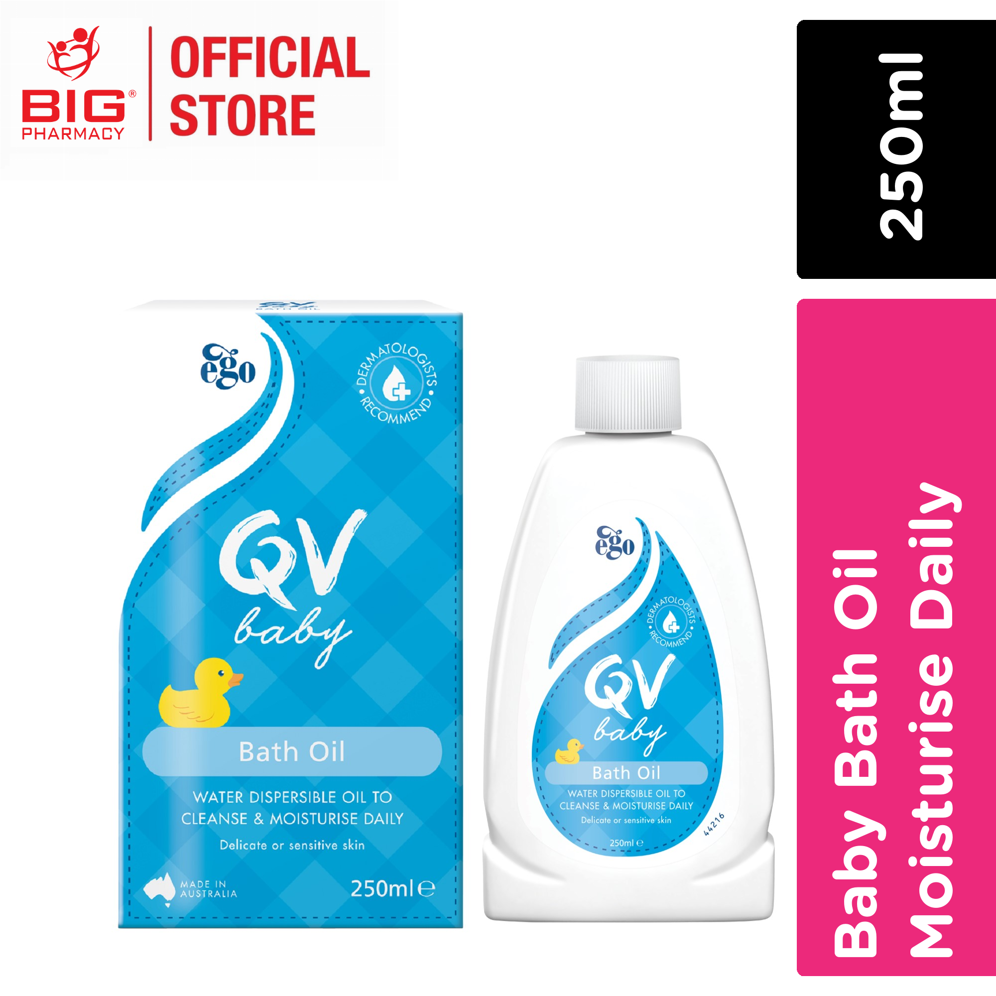 QV BABY MOISTURISING CREAM / NAPPY CREAM / SKIN LOTION / BATH OIL