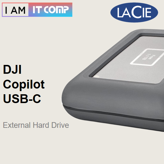 LACIE EXT HDD DJI COPILOT 2TB TYPE-C 2.5 USB3.1 SD/USB (STGU2000400)