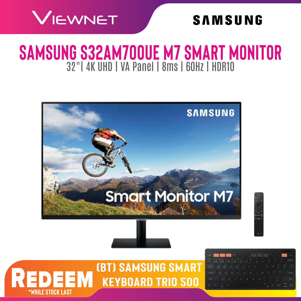 Samsung Smart Monitor M7 32 Samsung Smart Monitor M7 32