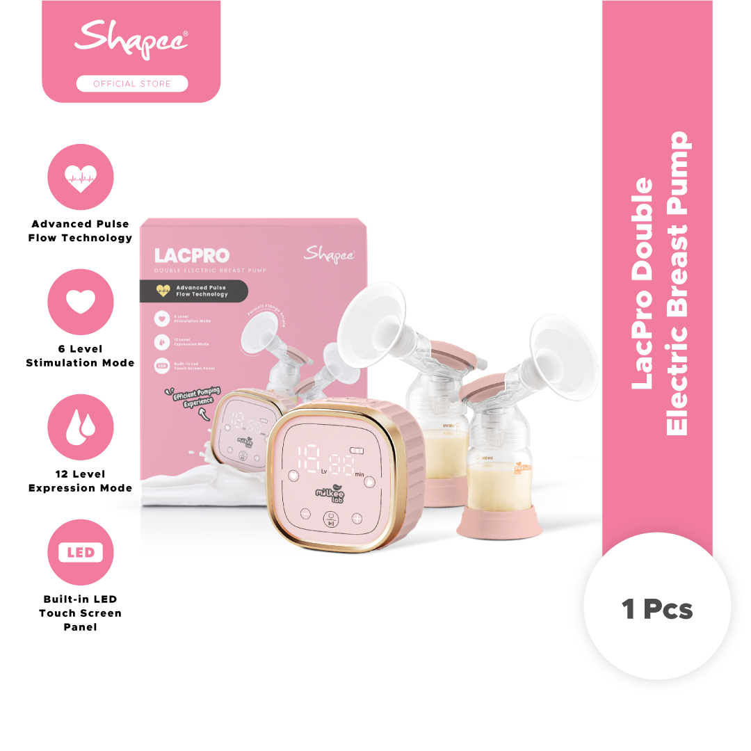 LacPro Double Electric Breast Pump - Advanced pulse technology double pump