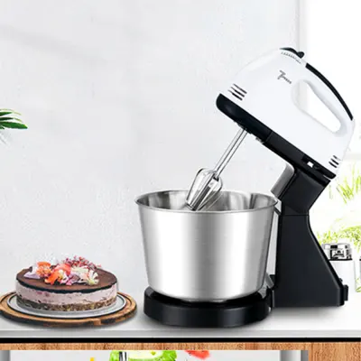 [pantorastar] 7 Speed Electric Food Mixer Desk Stand Cake Dough Mixer Handheld Eggs Beater Blender Baking Whipping Cream Machine
