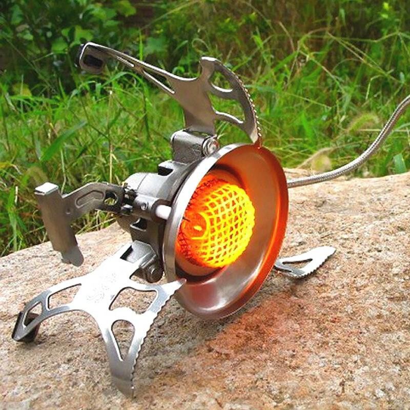 BRS-15 Super Windproof Stove Outdoor Portable Picnic Stove Camping Picnic Gas Burner