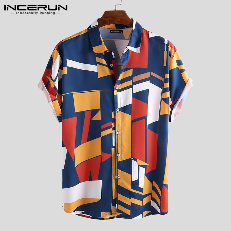 Jual Mens Summer Shirts Short Sleeve 