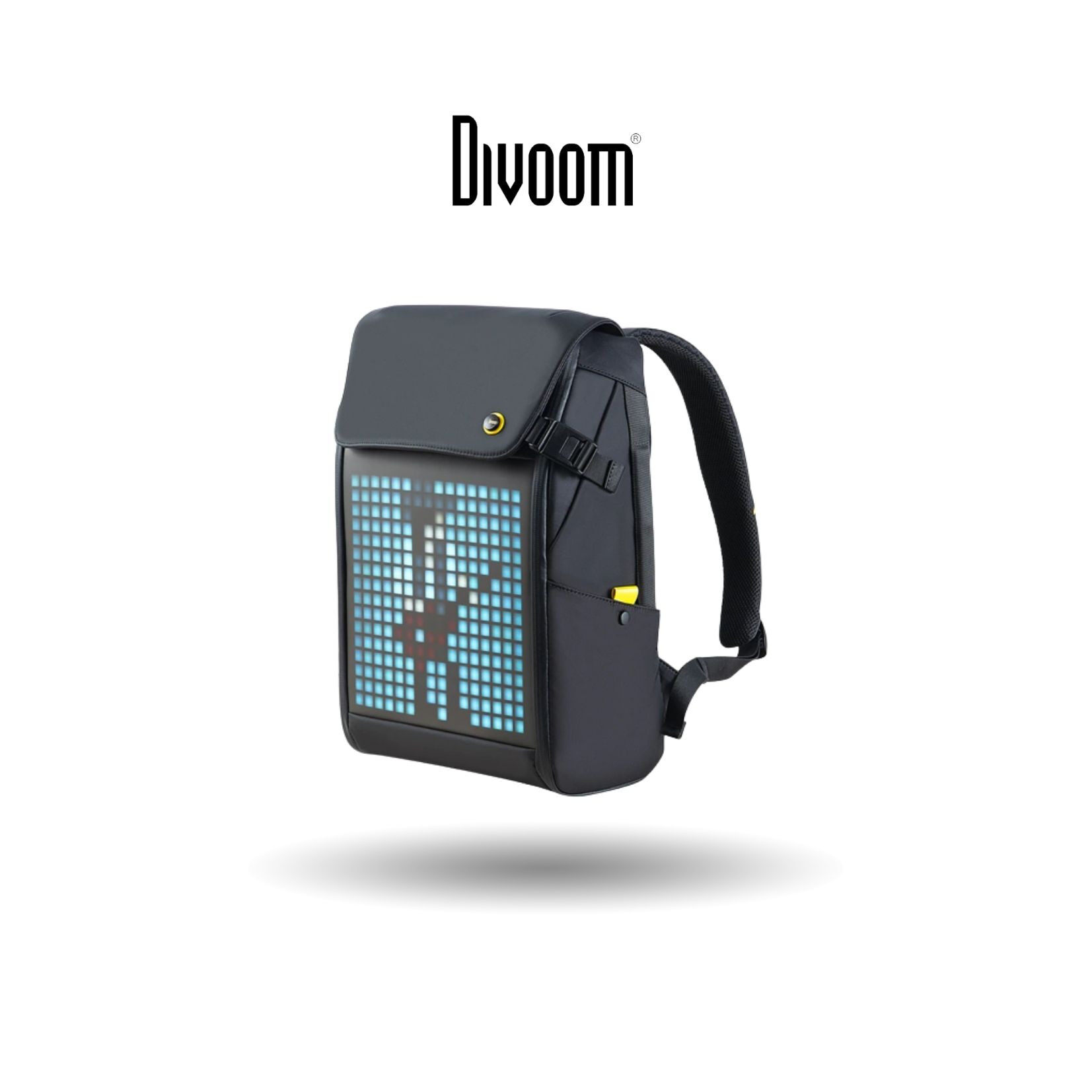 Divoom Pixoo M Backpack | Large Capacity | Custom Pixel Animation | Apps Control | Water Resistant