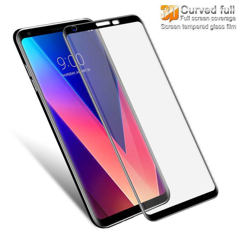 [Songful] cho LG V30 V20 V35 bọc hoàn toàn miếng bảo vệ màn hình 3D cong 9H Phim kính cường lực
