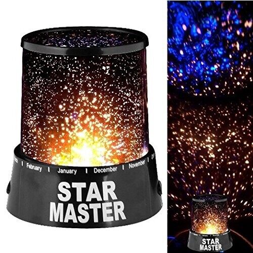 Đèn chiếu bầu trời đêm đầy sao led tuyệt vời đèn chiếu sao quà tặng trẻ em cosmos master