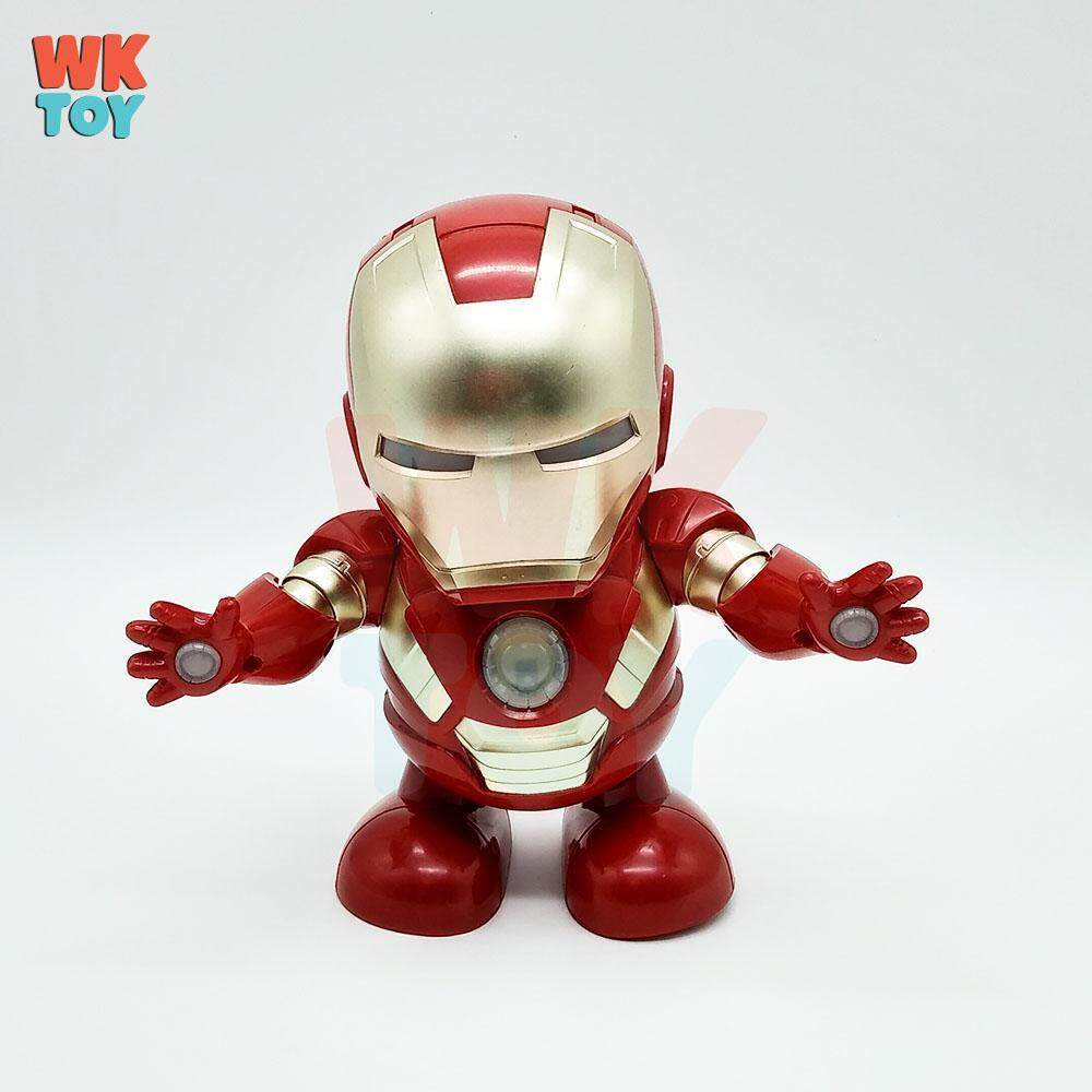 dancing robot iron man