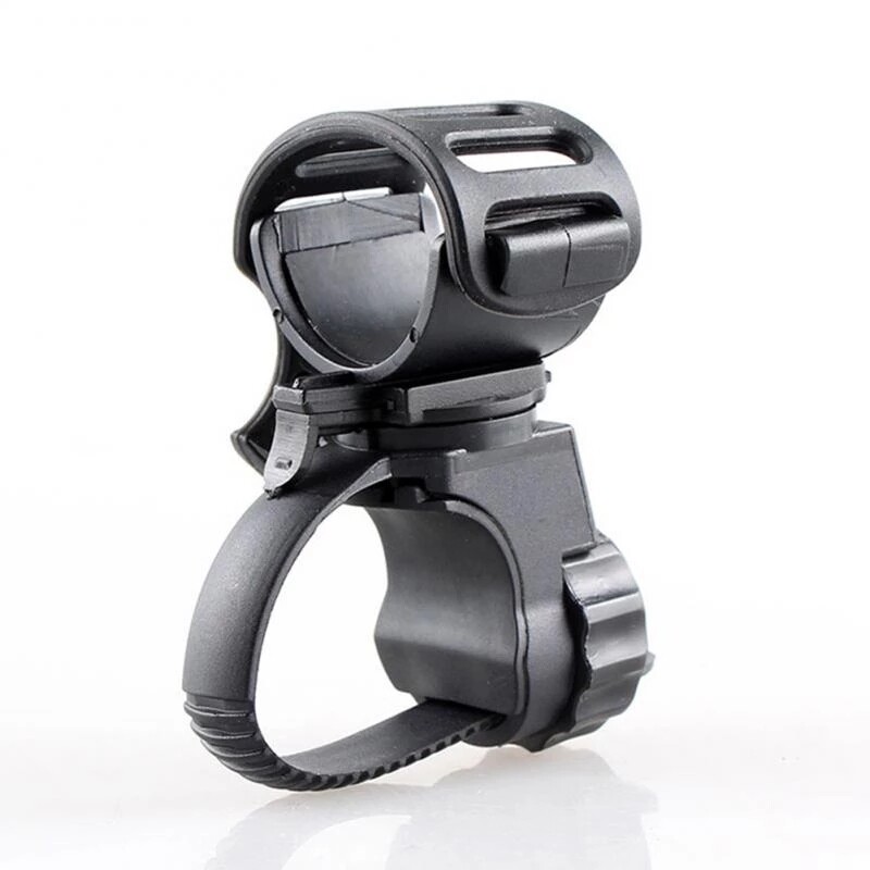 Đèn Xe Đạp chủ phổ 360 độ xoay đèn pin Đạp xe chủ Torch Đồ Giữ ghim kẹp khung phụ kiện xe đạp