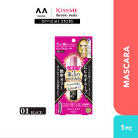 KISSME Heroine Make Long & Curl Mascara Advanced Film #01 Black (mascara tube curl mascara mascara fiber)