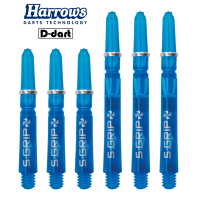 HARROWS DARTS SHAFT - SUPERGRIP SPIN/STEMS DART SHAFT FOR SOFT TIP AND STEEL TIP DARTS