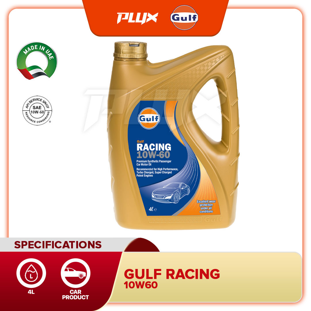 GULF Racing 10W60 (4L) Premium FullySynthetic Passenger Car Motor Oil (10W60) Price, Reviews