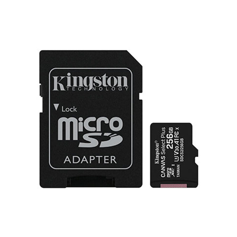Kingston Canvas Select Plus Micro SD memory Card SDCS2 Series (16GB / 32GB / 64GB / 128GB) with Class 10 USH-1, 100MB/s Read, Durable, Optimised For Use with Android Devices