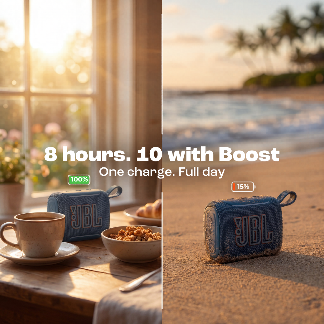JBL GO 5 | Deep Bass | Up to 10 hours Playtime