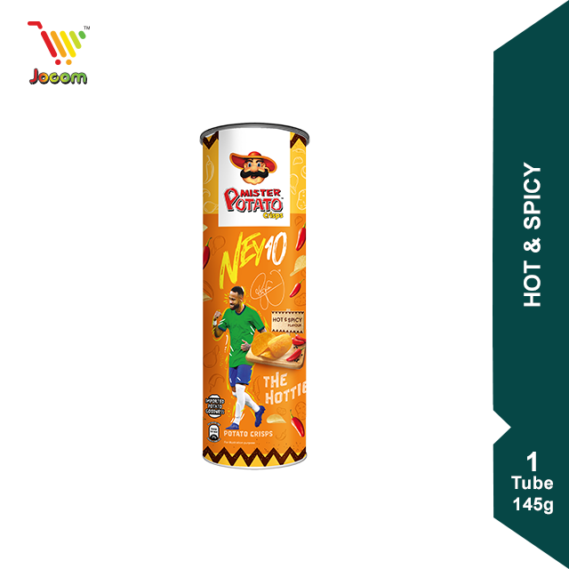 Mister Potato Crisps Hot & Spicy 145g [KL & Selangor Delivery Only]