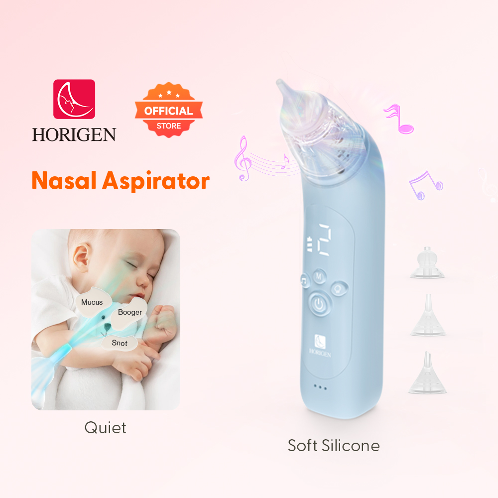 Horigen NASA005 baby nasal aspirator electric silent safe hygienic healthcare nose cleaner