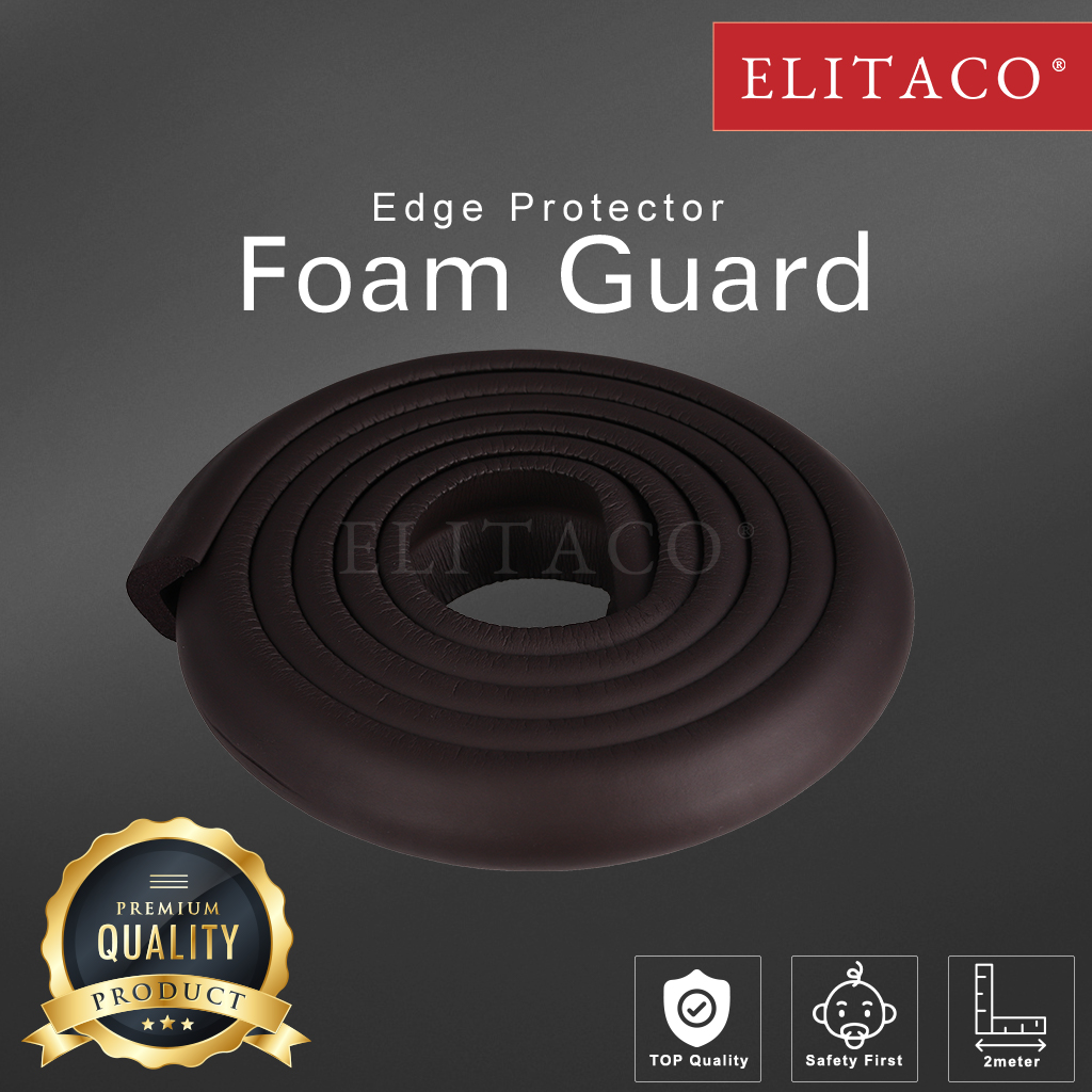 【ELITACO】35mm 24mm Corner Edge Protect Pad Children Baby Child Foam Edge Guard 2m Proofing Foam Safe Table cushion