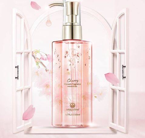 Mageline Cherry Blossom Fragrance Shower Gel