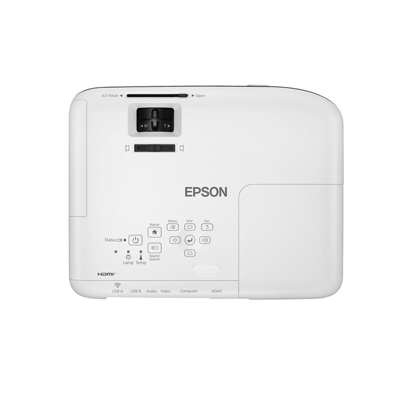 Epson Projector EB-X51 with XGA Resolution (1024 x 768), 3800 Lumens, 12000 Hours Lamp Life in Eco Mode