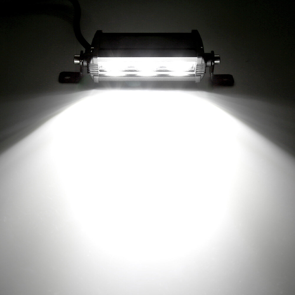 Thanh Đèn LED Làm Việc 3x Đèn Pha Chiếu Điểm Bóng Đèn 60W Đèn Sương Mù 12V 24V Cho Xe Tải Xe Mô Tô Địa Hình Thị Trấn Xe Hơi ATV Thuyền SUV