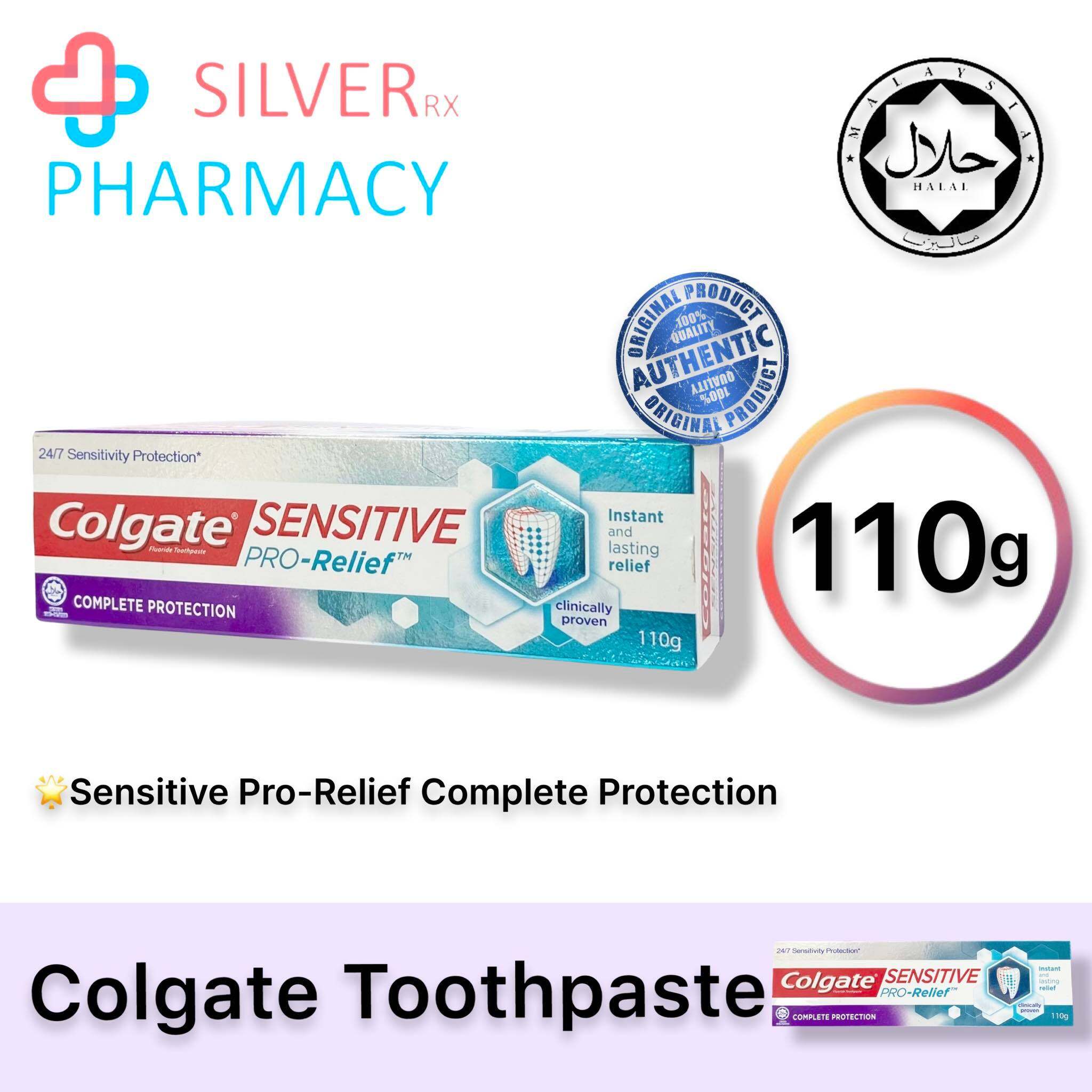 [Exp 03/2025] Colgate Sensitive Pro-Relief Complete Protection Toothpaste 110g [Single/Twin]