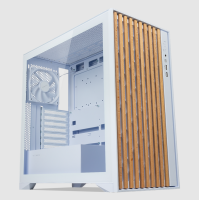TECWARE TIMBER / TIMBER M - MID TOWER HIGH AIRFLOW CASE WITH WOOD DESIGN FRONT PANEL BLACK / WHITE