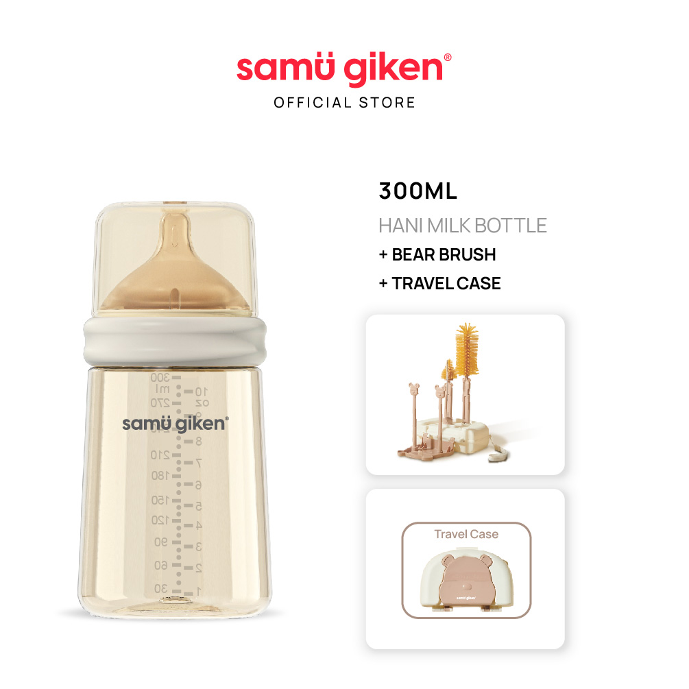Samu Giken Hani PPSU Milk Bottle | Botol Susu PPSU Hani