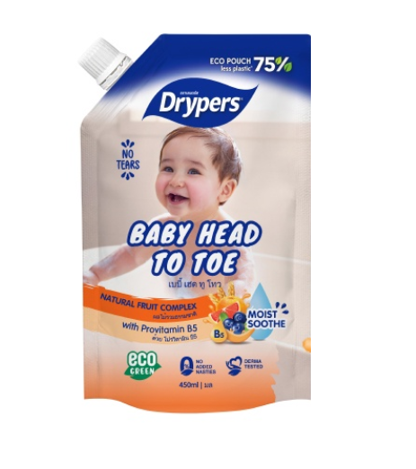 Drypers Baby Head To Toe/REFILL ALL FLAVOUR