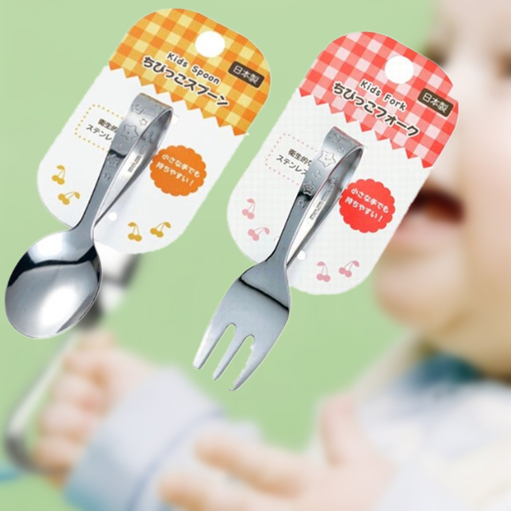 Japan Echo Self Feeding Baby Spoon & Fork