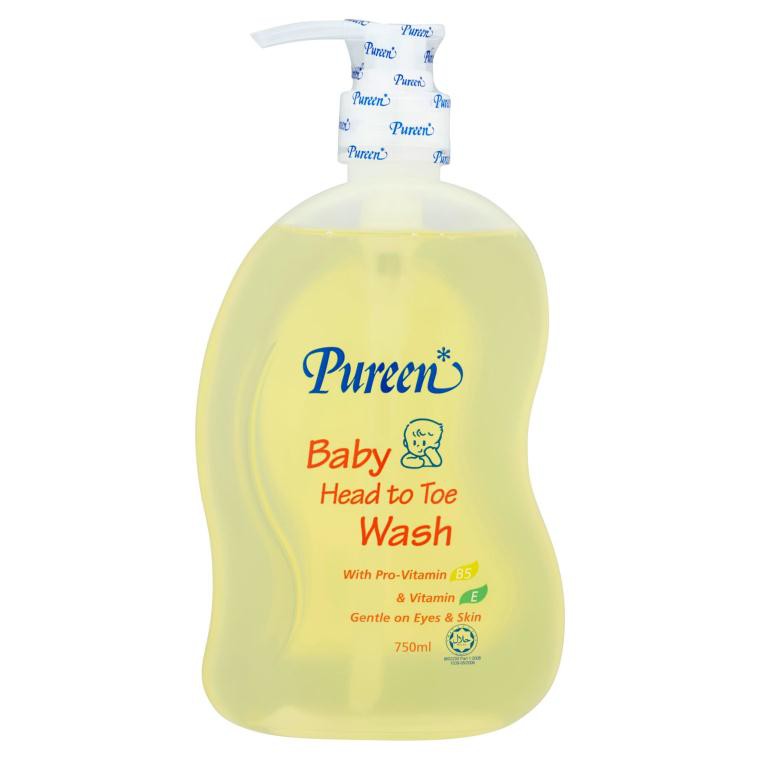 PUREEN BABY HEAD TO TOE WASH 1000 ml