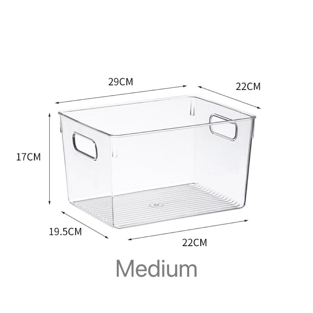 Nordic Multipurpose Skin Care Container Transparent Storage Fridge Storage Refrigerator Organizer