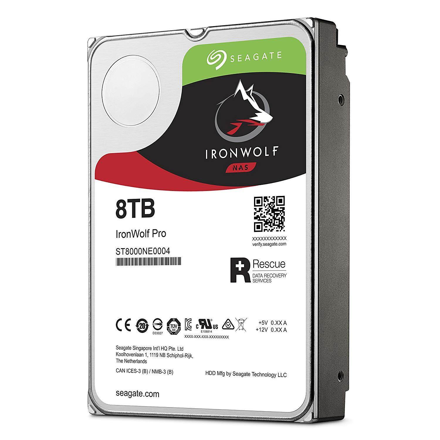 Seagate Ironwolf Pro 10TB Internal Hard Drive - 7200RPM SATA 6Gb/s 256MB 3.5