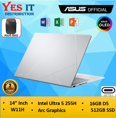 ASUS Zenbook 14 OLED (UX3405C-AQL246/248WS) ( Ultra 5 225H