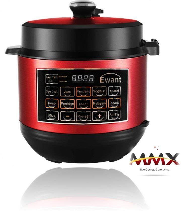 MMX Ewant 6L 12-in-1 Electric Smart Pressure Cooker (With Rendang ...