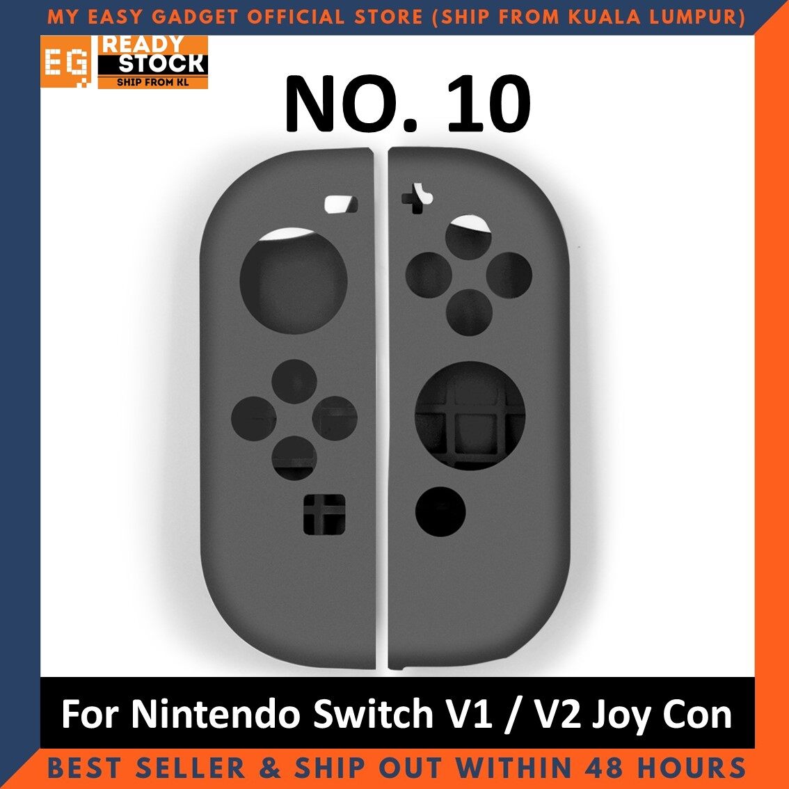 Nintendo Switch OLED / Switch V2 Joy-con Silicone Rubber Skin Case Cover Joy Con Case Joycon Grip Cover