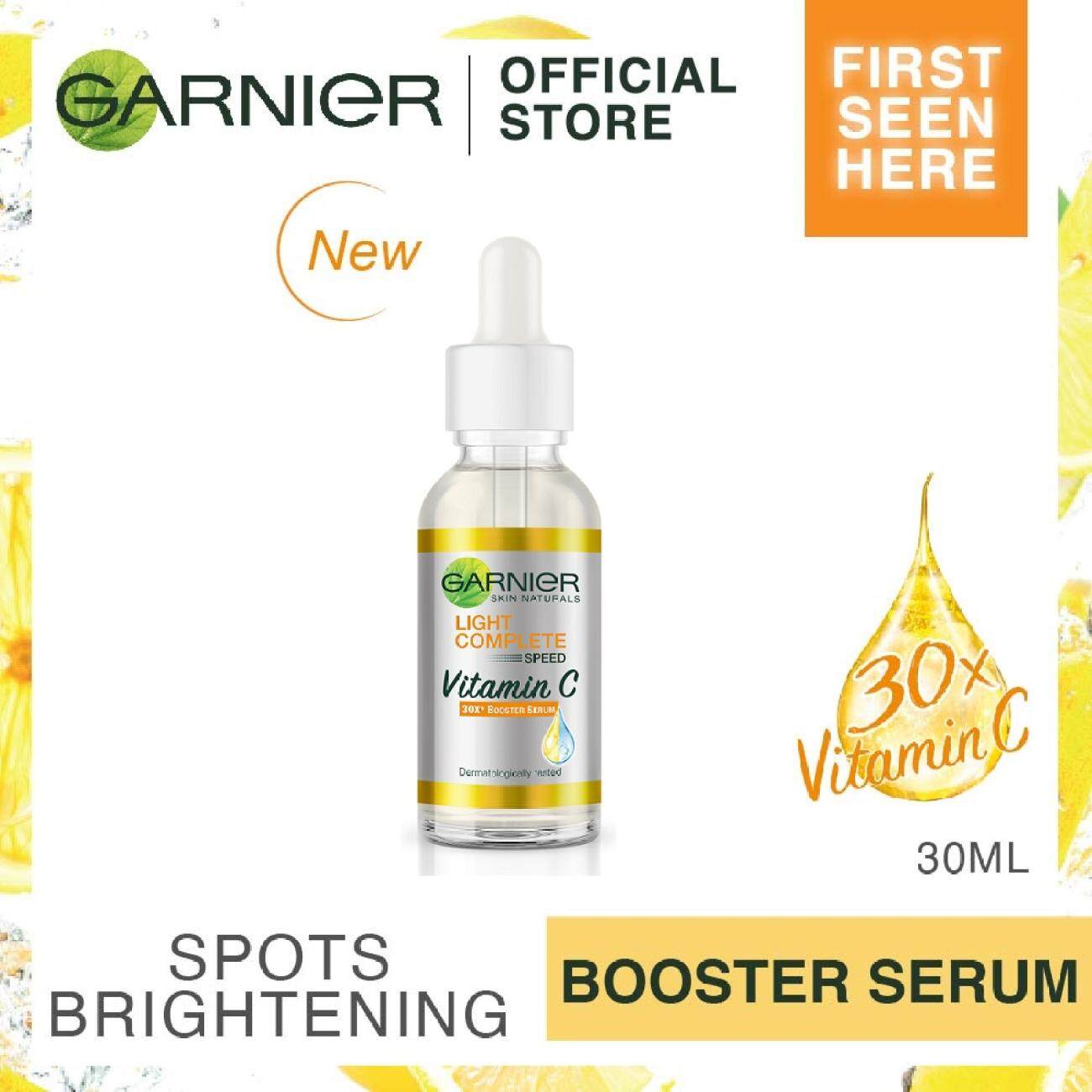 9.9 Garnier Light Complete Booster Serum 30ml (With Vitamin C Skin Care Garnier Serum)