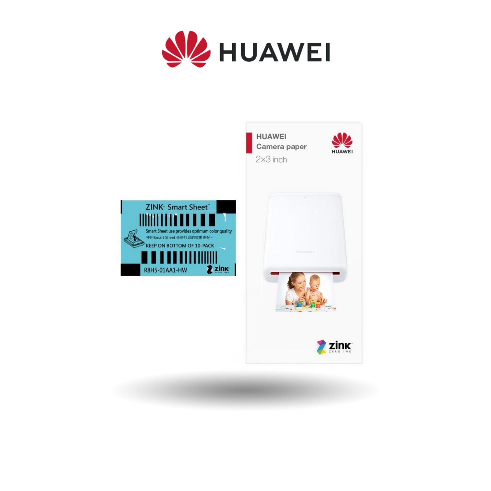 HUAWEI CV80 Smart Pocket Photo Portable Printer - ZINK Inkless Printing | AR Video Printing | 300DPI