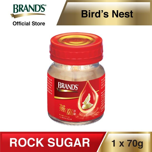 BRAND'S Bird's Nest Rock Sugar 4 bottles (42gm) + InnerShine Berry 6