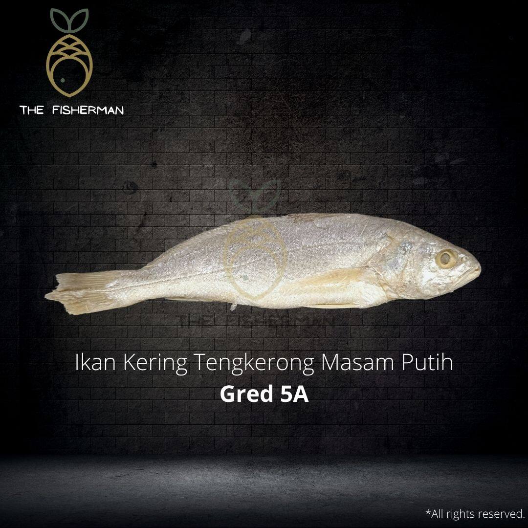 [Borong] Ikan Masin Tengkerong Masam Putih 100% SEGAR 梅香白三牙咸鱼 (1KG/500G/300G)- The Fisherman