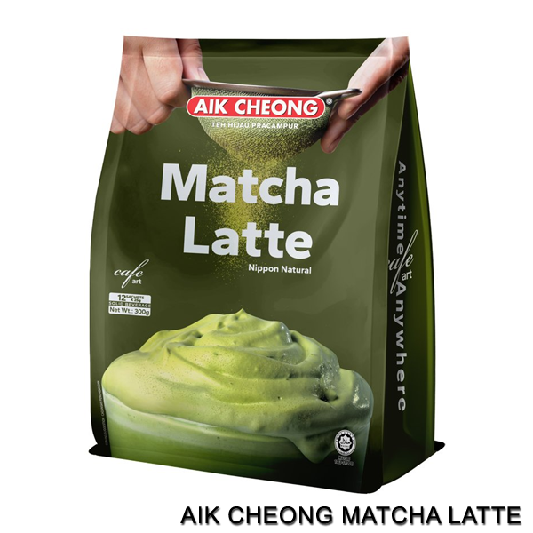 Aik Cheong Matcha (25g x 12s) 300g | Cafe Art