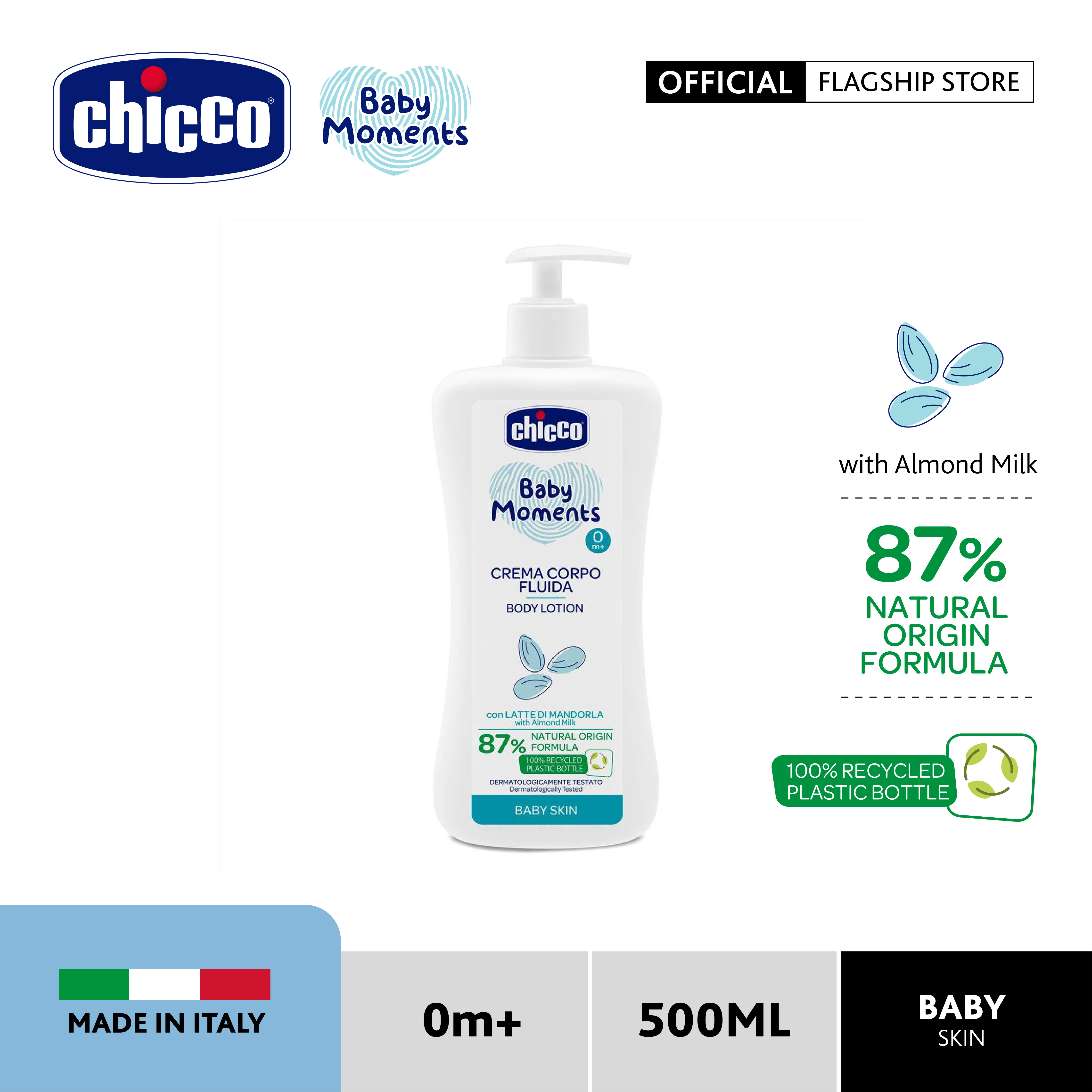 (Baby Skin) Chicco Baby Moments Body Lotion