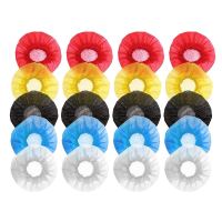 uhunhn 200/400Pcs Disposable Microphone Cover Handheld Microphone Cover (Mixed Colors)