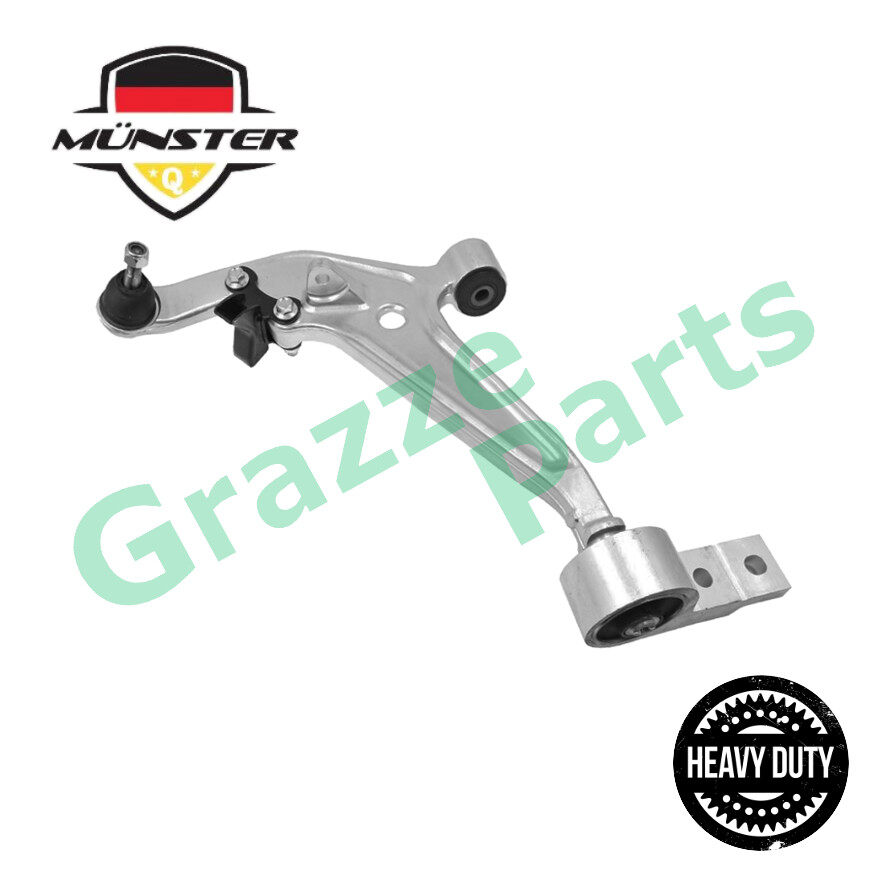 (1pc) Münster ^Heavy Duty^ Front Lower Control Arm Left Side 54501-8H300 for Nissan X-Trail XTrail T30 2.0 2.5 2000-2007