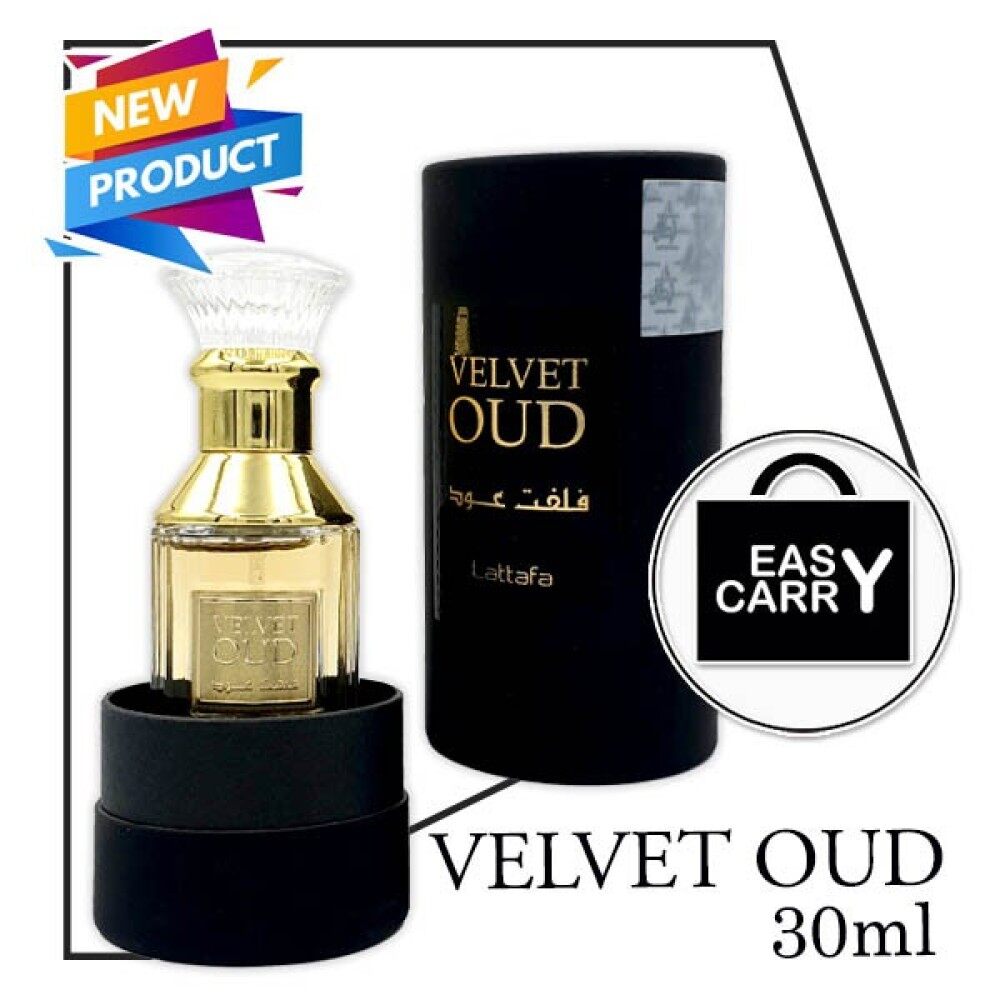 [ LOCAL READY STOCKS ] VELVET OUD 30ML - ARABIC PERFUME EDP BY LATTAFA DUBAI FRAGRANCE FOR UNISEX MINYAK WANGI ARAB